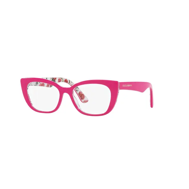 Dolce & Gabbana DX3357 3408, lentes para niños de acetato, montura rosado
