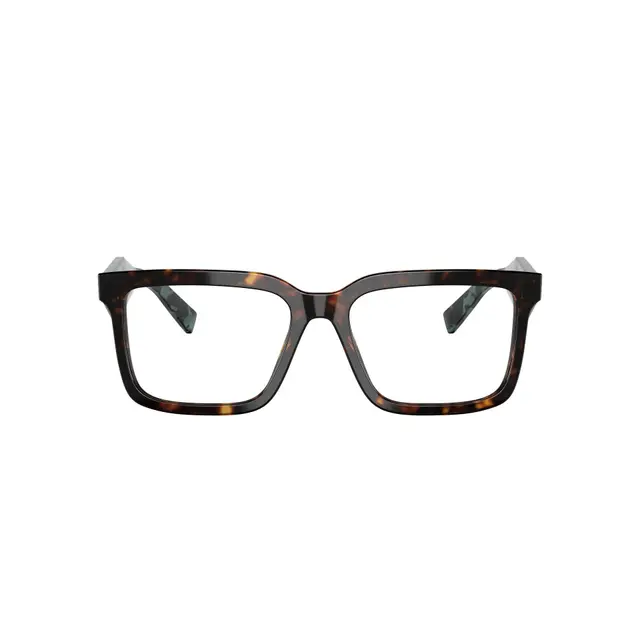 Prada PR10YV 2AU1O1, lentes oftálmicos de acetato, montura havana print