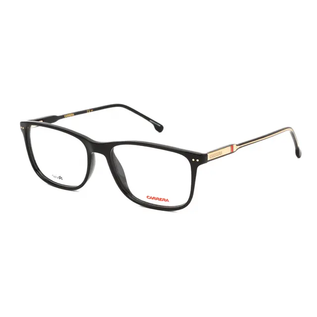 Carrera CA202 0807, lentes oftálmicos de acetato, montura negro