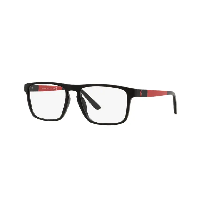 Polo PH2242U 5284, lentes oftálmicos de acetato, montura negro