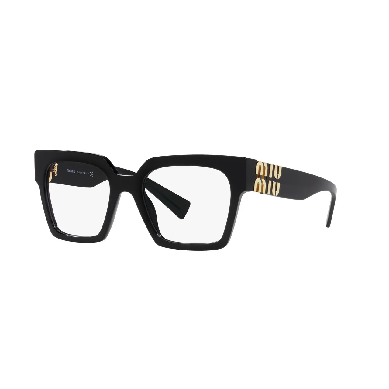 Miu Miu MU04UV 1AB1O1, montura negro, de frente