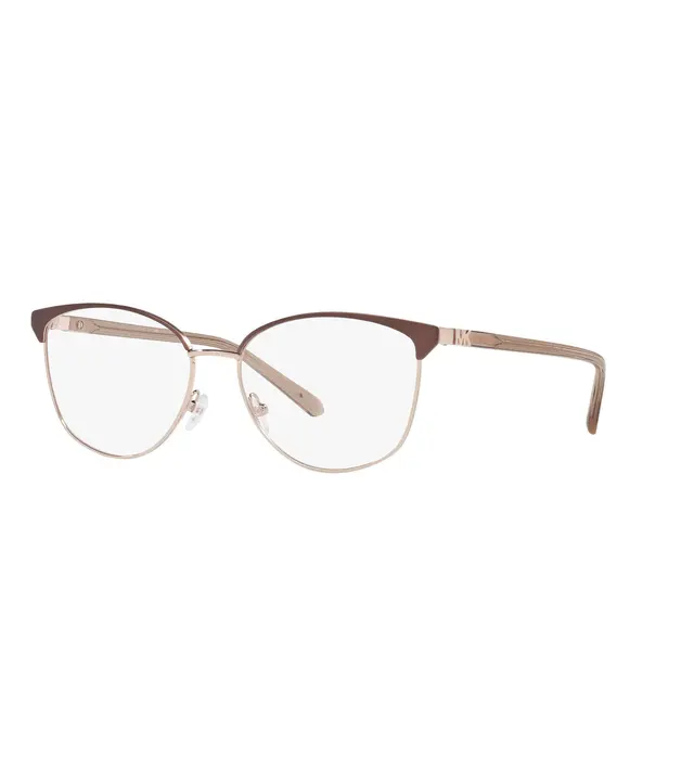 Michael Kors Fernie - MK3053 1108, lentes oftálmicos de metal, montura marrón