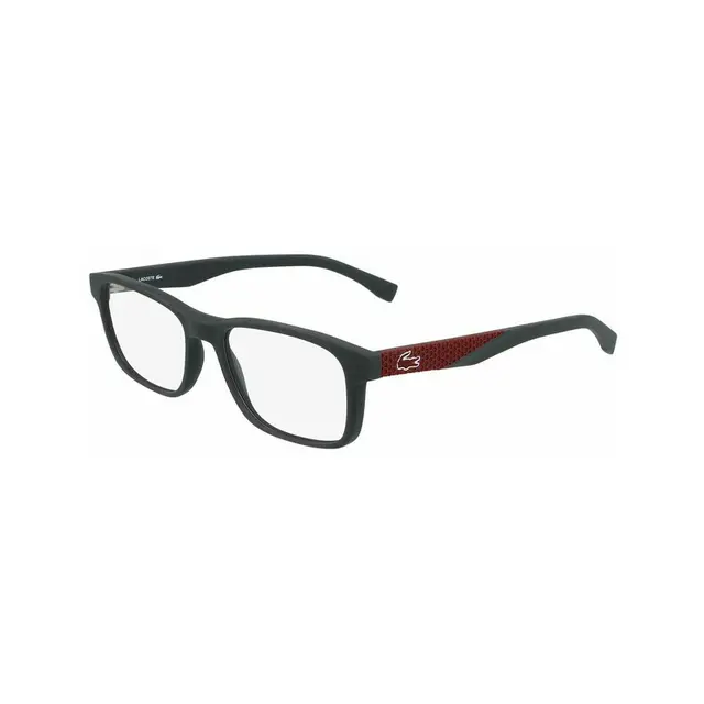 Lacoste L2842 024, lentes oftálmicos de acetato, montura negro