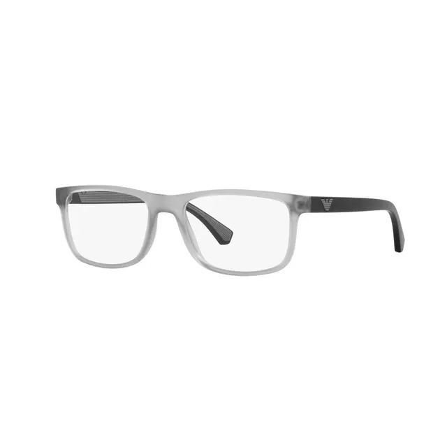 Emporio Armani EA3147 / 5012, lentes oftálmicos de acetato, montura gris