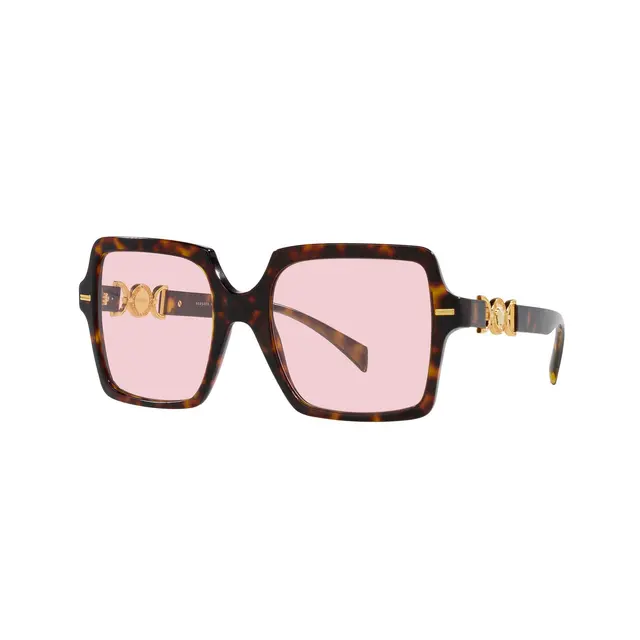 Versace VE4441 108, lentes oftálmicos de acetato, montura havana print