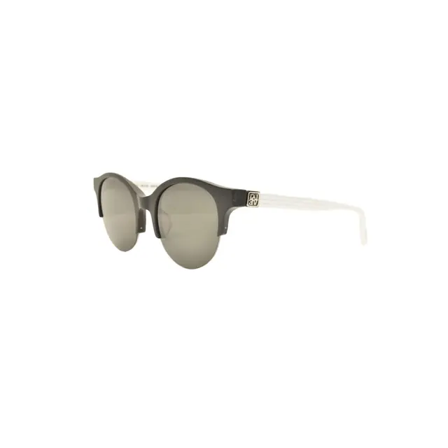 LoveMoschino ML587S02, lentes de sol de acetato, montura negro y lunas gris
