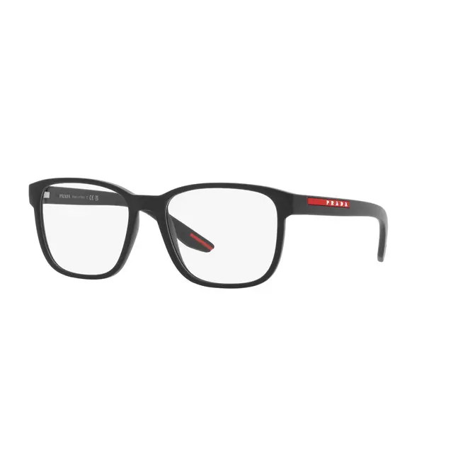 Prada PS06PV DG01O1, lentes oftálmicos de nailon, montura negro