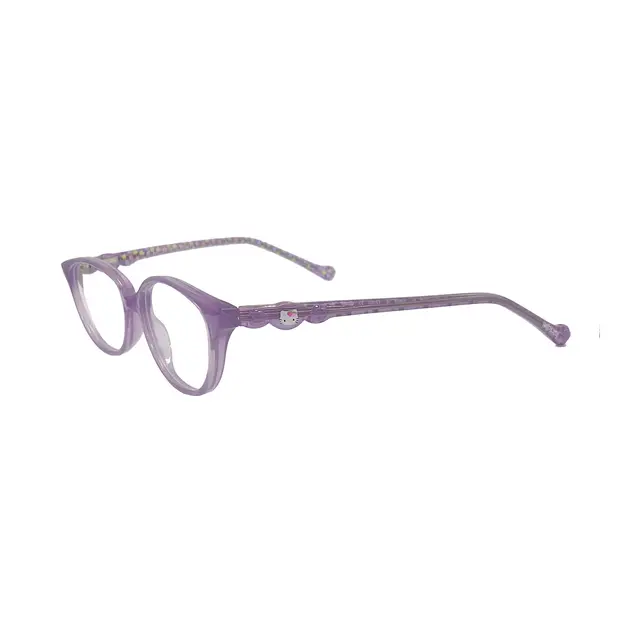 Hello Kitty 009 - Morado, lentes para niños de acetato, montura morado