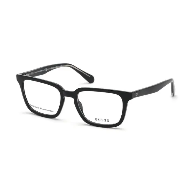 Guess GU1962/001, lentes oftálmicos de acetato, montura negro