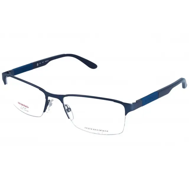 Carrera 8821 PJP, lentes oftálmicos de metal, montura azul