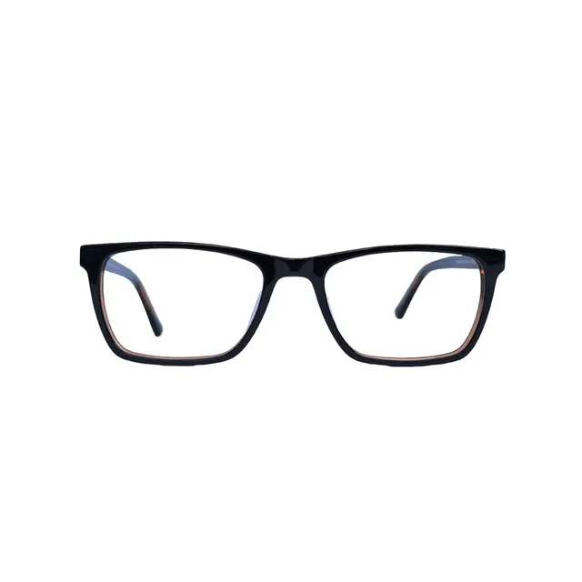 Tendence MO102 - Marrón, lentes oftálmicos de acetato, montura marrón