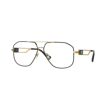 Versace VE1287 1443, lentes oftálmicos de acero