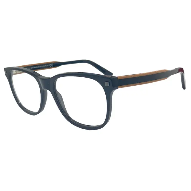 Ermenegildo Zegna EZ5120 001, lentes oftálmicos de acetato, montura negro