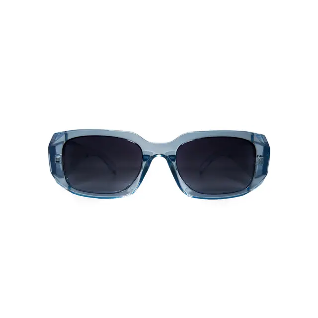 Tendence T221 - Celeste, lentes de sol de acetato, montura celeste y lunas gris