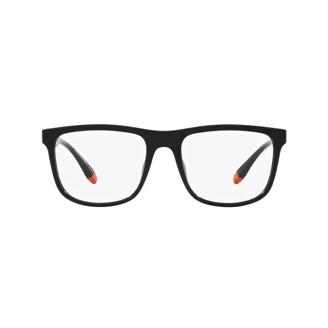 Armani Exchange AX3101U 8158, lentes oftálmicos de acetato, montura negro