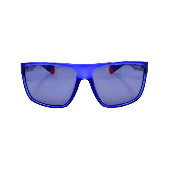 Polaroid PLD6076/S/PJPC3, lentes de sol de acetato, montura azul y lunas azul