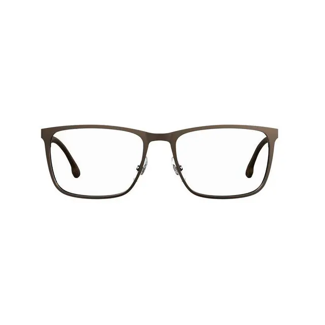 Carrera 8838 J7D, lentes oftálmicos de metal, montura marrón