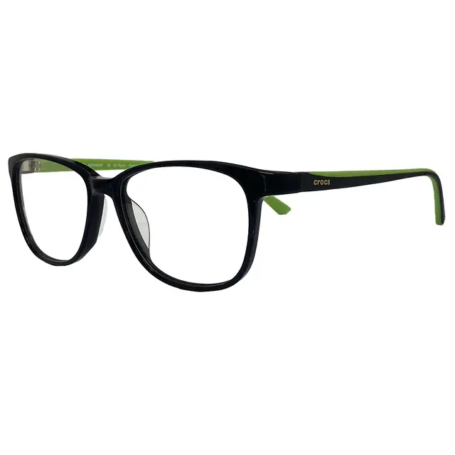 Crocs CF4029/20GN, lentes oftálmicos de acetato, montura negro