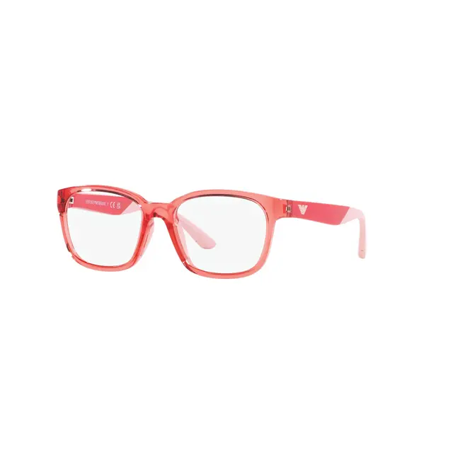 Emporio Armani EK3003 5377, lentes para niños de acetato, montura rojo