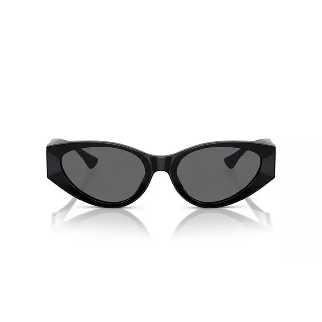 Versace VE4454 GB1/87, lentes de sol de acetato, montura negro y lunas gris