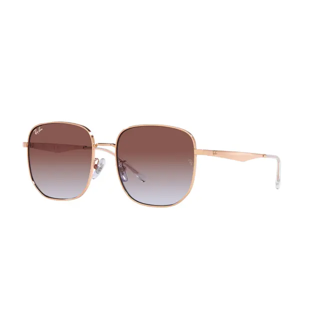 Ray-Ban Unisex - RB3713D 9202I8, lentes de sol de metal y lunas violeta