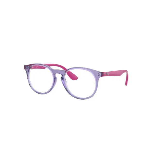 Ray-Ban RY1554 3810, lentes para niños de acetato, montura violeta