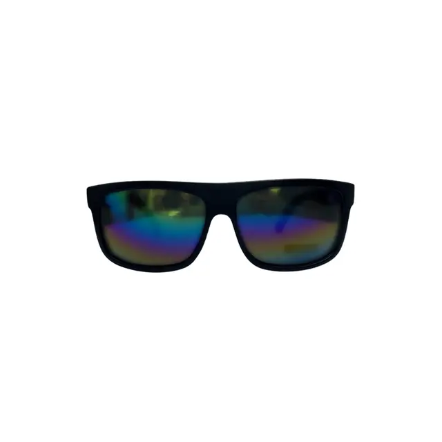 Tendence TN S064, lentes de sol de acetato, montura negro y lunas verde