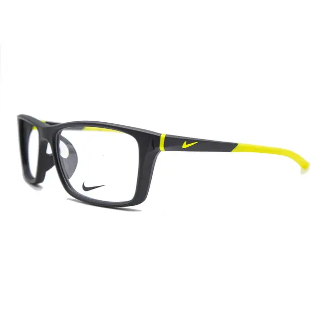 Nike 7084UF/001, lentes oftálmicos de acetato, montura negro