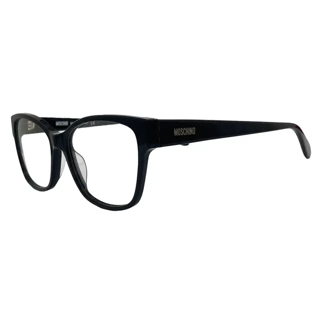 Moschino MO309V01, lentes oftálmicos de acetato, montura negro