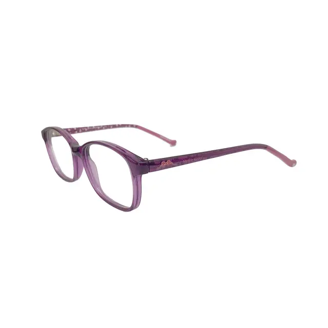 Hello Kitty 006- Morado, lentes para niños de acetato, montura morado