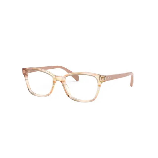Ray-Ban RY1591 3809, lentes para niños de acetato, montura marrón