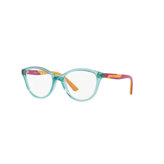 Vogue VY2019 3032, lentes para niños de acetato, montura celeste