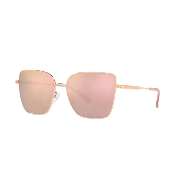 Michael Kors Bastia - MK1108 11084Z, lentes de sol de metal y lunas rosado
