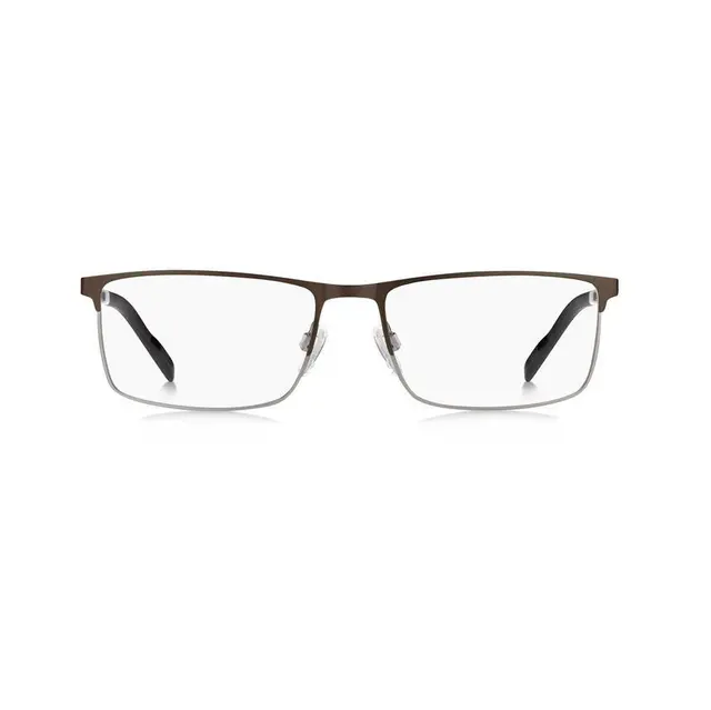Tommy Hilfiger TH1843 XCB, lentes oftálmicos de metal, montura marrón