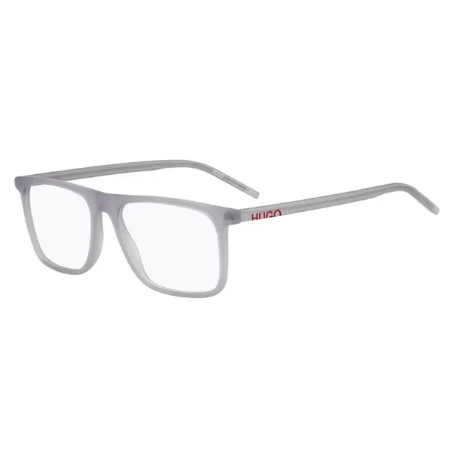 Hugo Boss HG1057RIW, lentes oftálmicos de acetato, montura gris