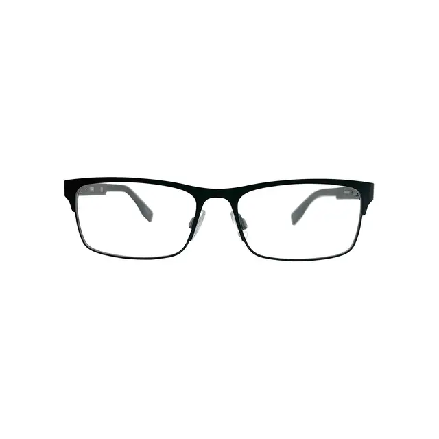 Hugo Boss HG0293 003, lentes oftálmicos de metal, montura negro
