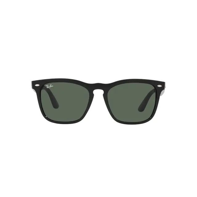 Ray-Ban Steve - RB4487 662971, lentes de sol de acetato, montura negro y lunas verde