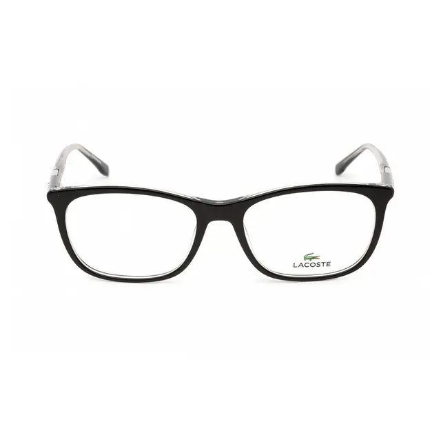 Lacoste L2885 001, lentes oftálmicos de acetato, montura negro
