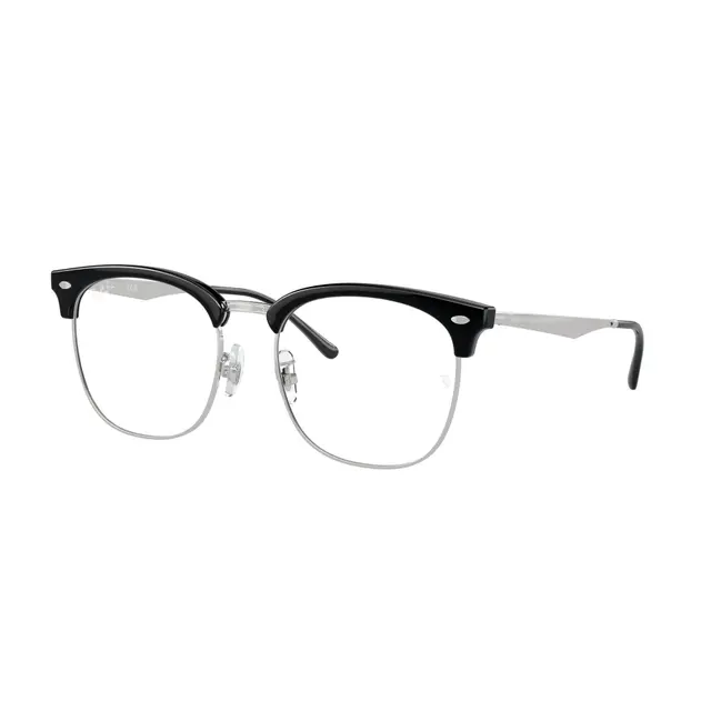 Ray-Ban Unisex - RX7318D 2000, lentes oftálmicos de acetato y metal