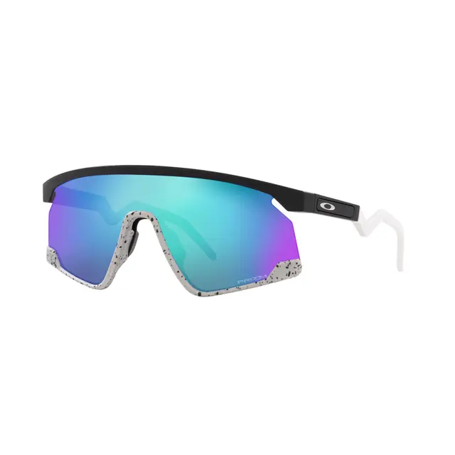 Oakley BXTR - OO9280 928003, lentes de sol de acetato, montura negro y lunas azul