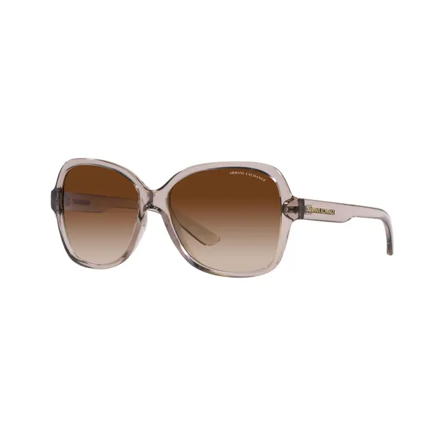 Armani Exchange AX4029S 824013, lentes de sol de acetato, montura transparente