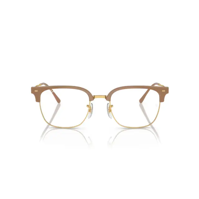 Ray-Ban New Clubmaster - RX7216 8342, lentes oftálmicos de propionato y metal