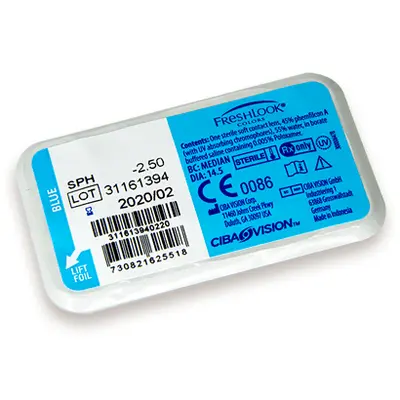 FreshLook Colors, de medio perfil