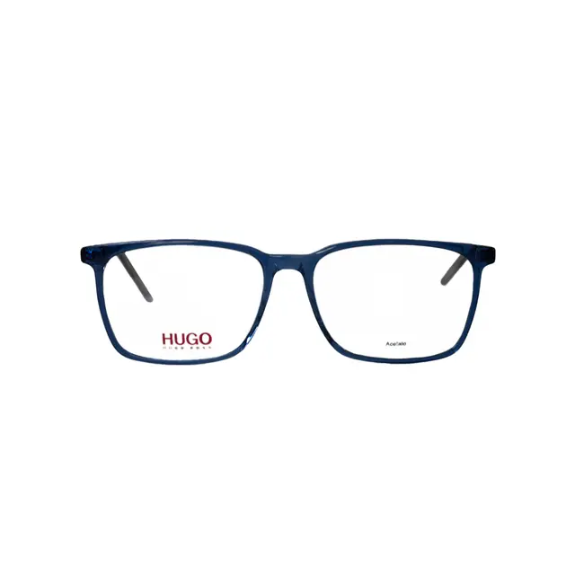 Hugo Boss HG1097, lentes oftálmicos de acetato, montura azul