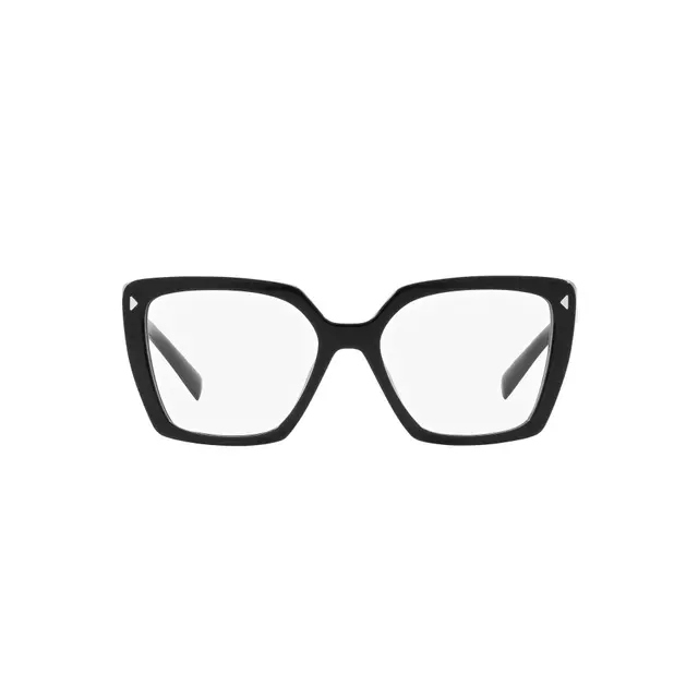 Prada PR16ZV 1AB1O1, lentes oftálmicos de acetato, montura negro
