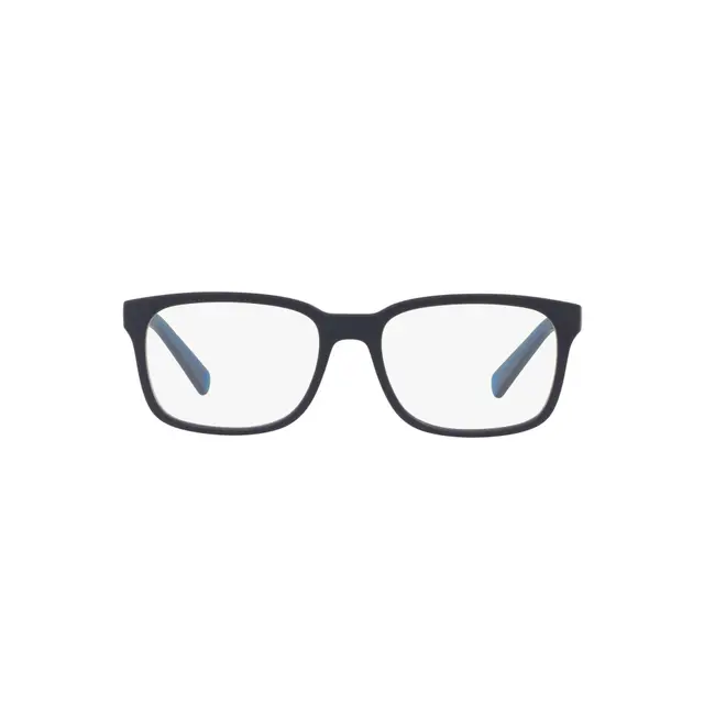 Armani Exchange AX3029 8183, lentes oftálmicos de acetato, montura azul