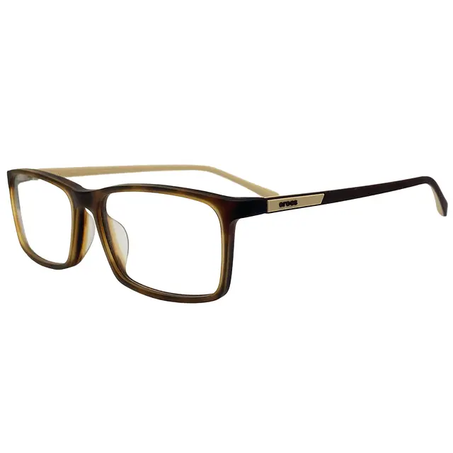 Crocs CF3106/40GD, lentes oftálmicos de acetato, montura havana print