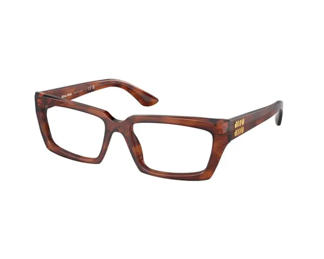 Miu Miu MU04XV 12Q1O1, lentes oftálmicos de acetato