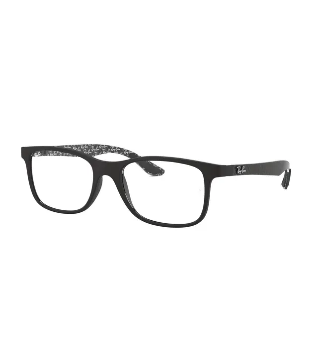 Ray-Ban Unisex - RX8903 5263, lentes oftálmicos de acetato y fibra de carbono, montura negro