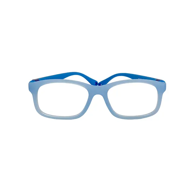 GNP0804 - Celeste, lentes para niños de material flexible
